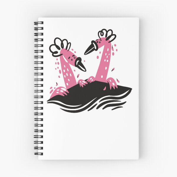 Item preview, Flamingoes on the edge of the pool designed and sold by jasmineberry.
