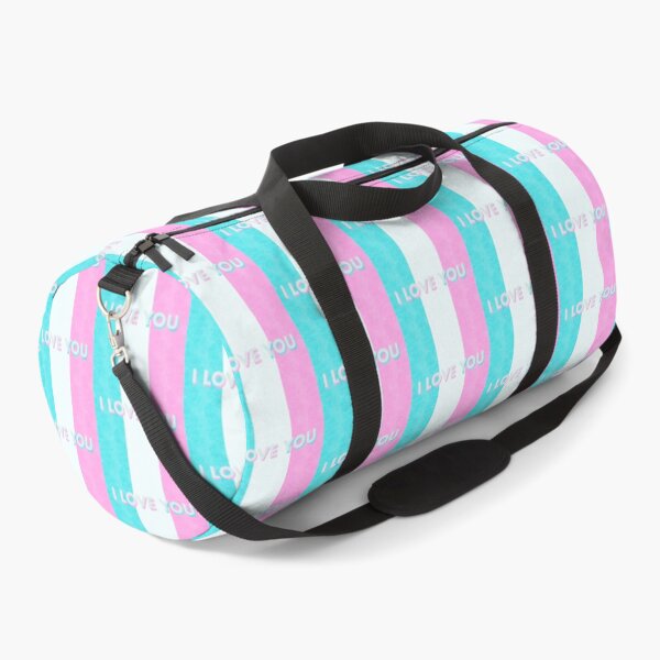 Item preview, I love you Trans Queer Flag LGBTQIA Ally Pride Neapolitan Risograph Print designed and sold by fancysarah.