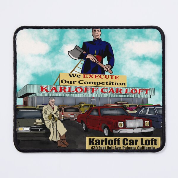 Item preview, Boris Karloff's Car Loft designed and sold by TLBugg.
