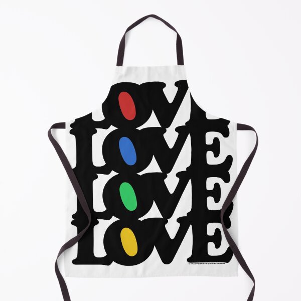 Item preview, Love Love Love Love. Black/red/blue/green/yellow print. designed and sold by FredHerring.