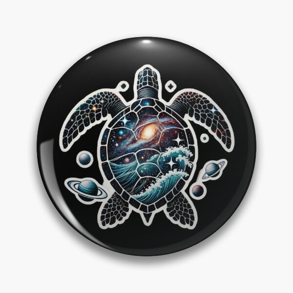 Item preview, Cosmic Sea Turtle designed and sold by PinUpPizzazz.