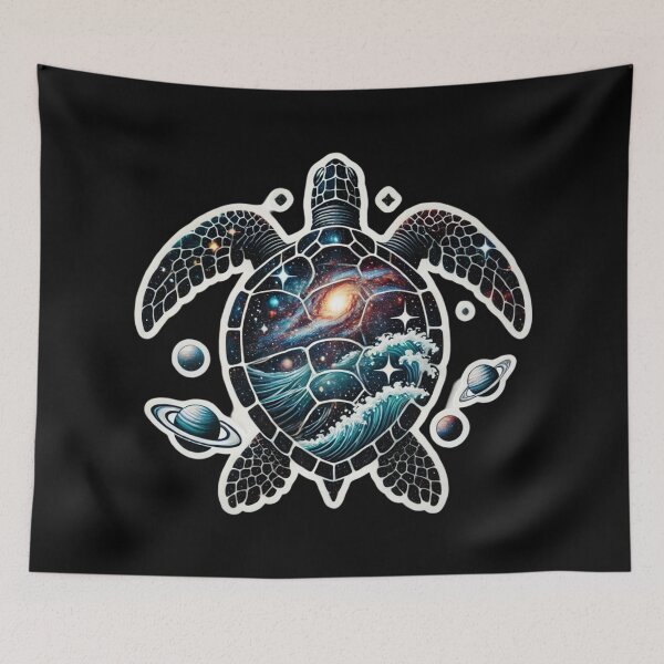 Item preview, Cosmic Sea Turtle designed and sold by PinUpPizzazz.