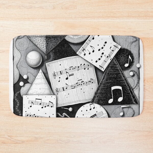 Item preview, Music pattern #135 designed and sold by Kaleidoscope Print.