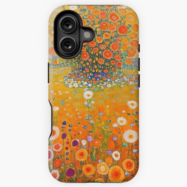 Aperçu de l'œuvre Jardin de fleurs de Klimt créée et vendue par maniacfitness.