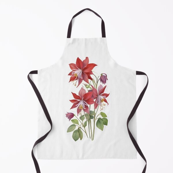 Artikelvorschau, Rote Akelei (Aquilegia) entworfen und verkauft von HOMETOWN86.