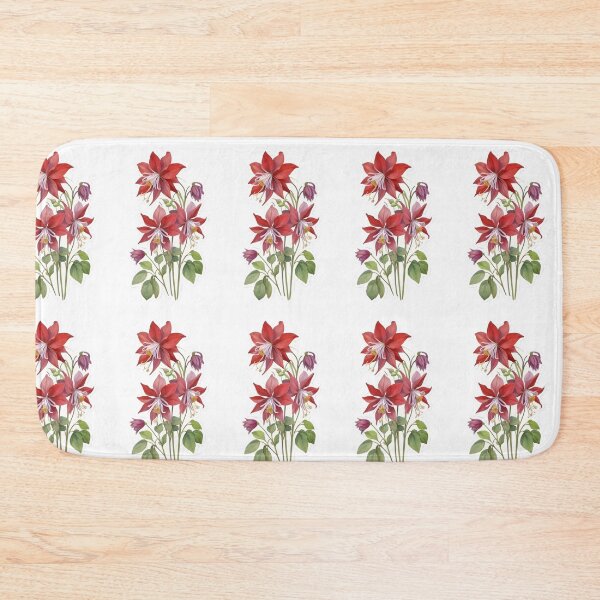 Item preview, Red Columbine (Aquilegia) designed and sold by HOMETOWN86.