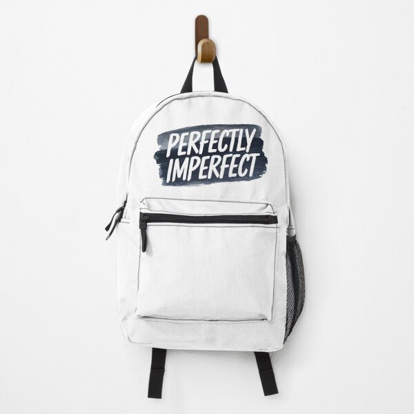 Item preview, "Perfectly Imperfect" motivational quote design designed and sold by UrbanPopDesigns.