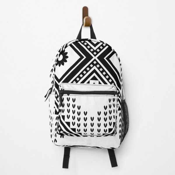 Item preview, Abstract ethnic geometric patternpy of Seamless Ethnic Black and White Pattern designed and sold by Maya75.
