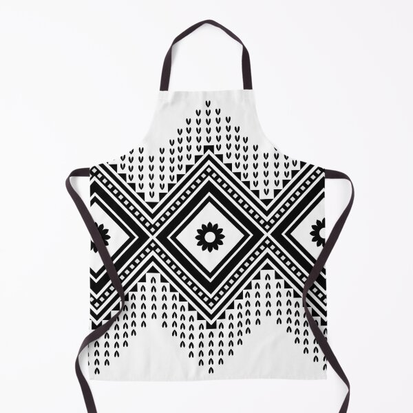 Item preview, Abstract ethnic geometric patternpy of Seamless Ethnic Black and White Pattern designed and sold by Maya75.