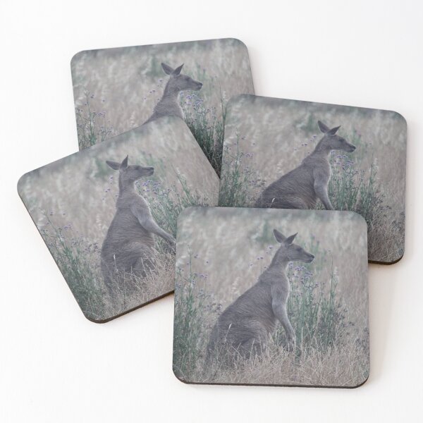Item preview, Kangaroo and tall grasses designed and sold by kateloves2dream.
