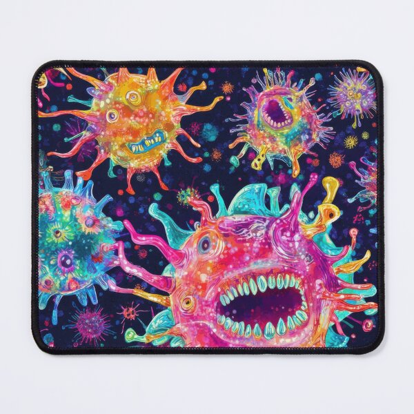 Item preview, Bacteria Mayhem V1 designed and sold by OldSchool90s.