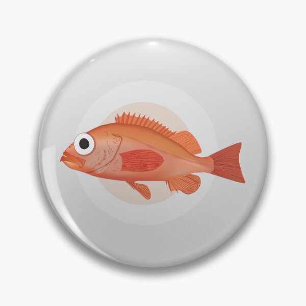 Item preview, Deepwater Redfish_dark background designed and sold by SpottedTarn.