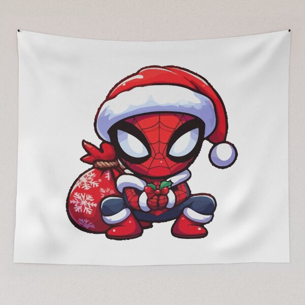 Item preview, Spider Hero Christmas | Festive Cartoon Hero Art designed and sold by syedalirazalink.