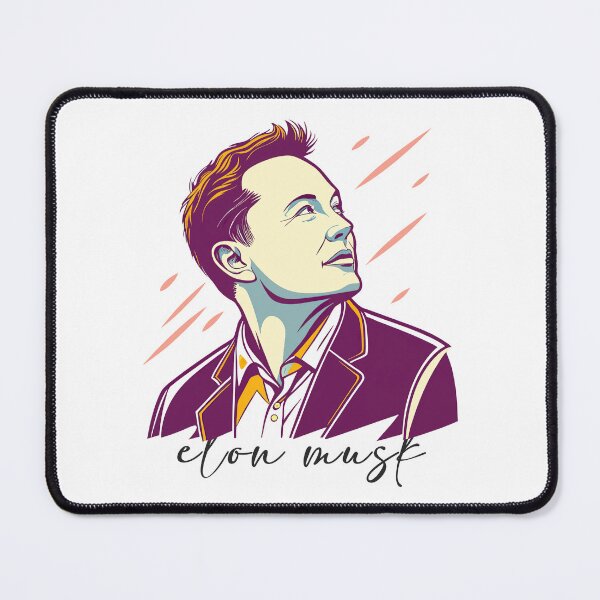 Artikelvorschau, Elon Musk Abstrakte Kunst, Elon Musk, Abstrakt entworfen und verkauft von graphic-genie.