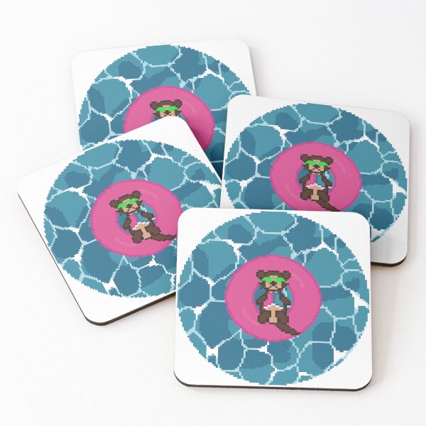 Item preview, Chilling Otter designed and sold by ElixirStickers.