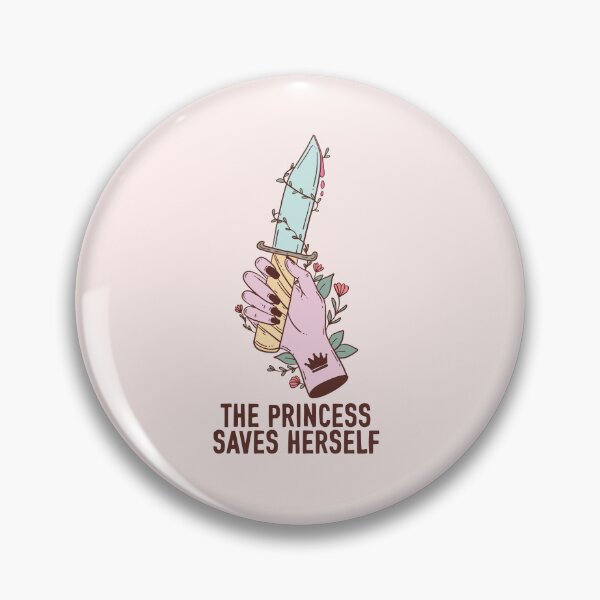 Item preview, The princess saves herself designed and sold by Jess.a.creates.