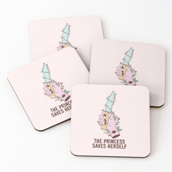 Item preview, The princess saves herself designed and sold by Jess.a.creates.