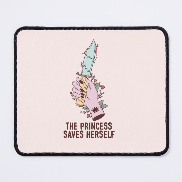 Item preview, The princess saves herself designed and sold by Jess.a.creates.