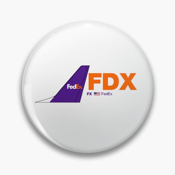 Item preview, FedEx Boeing 737-800 Tail Sticker designed and sold by MinimalistAir.