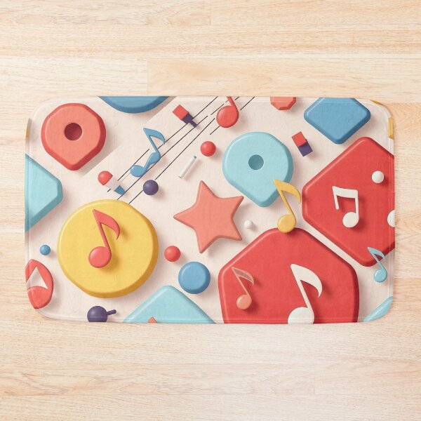 Item preview, Music pattern #147 designed and sold by Kaleidoscope Print.