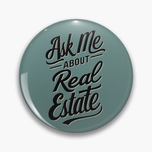 Item preview, Ask Me About Real Estate Cursive Vintage Realtor designed and sold by thecatcouch.
