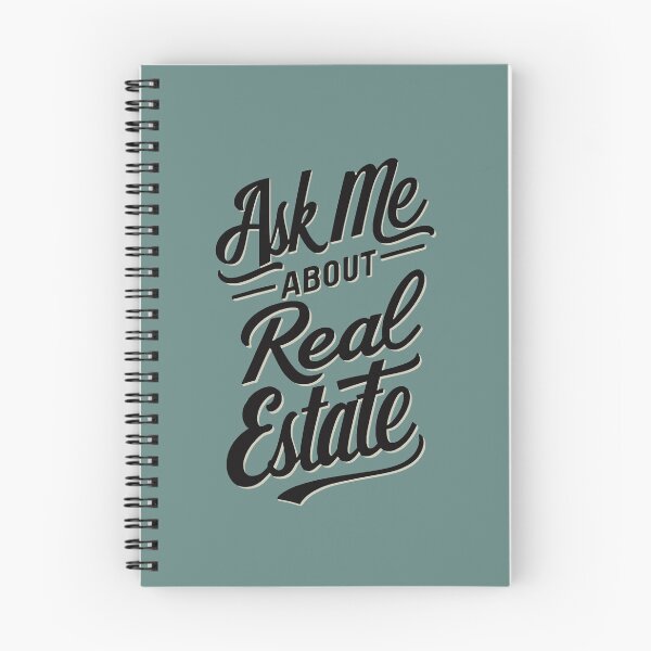 Item preview, Ask Me About Real Estate Cursive Vintage Realtor designed and sold by thecatcouch.