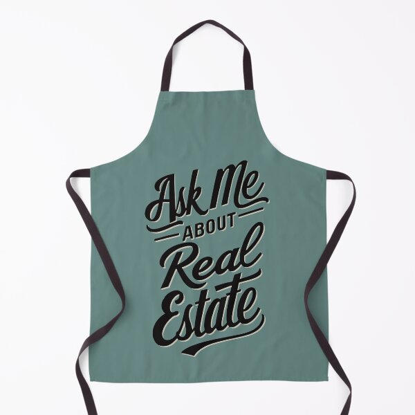Item preview, Ask Me About Real Estate Cursive Vintage Realtor designed and sold by thecatcouch.