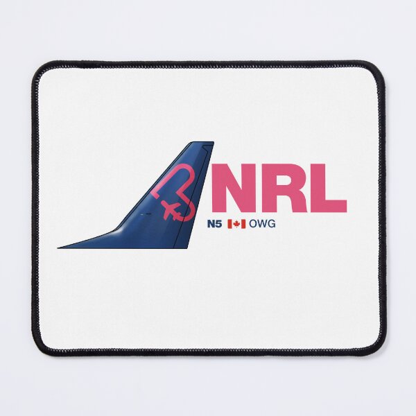 Item preview, OWG Airlines Boeing 737-800 Tail Sticker designed and sold by MinimalistAir.
