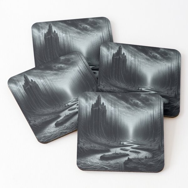 Item preview, Gothic Cathedral in a Dark Forest designed and sold by Donkey's Salad.