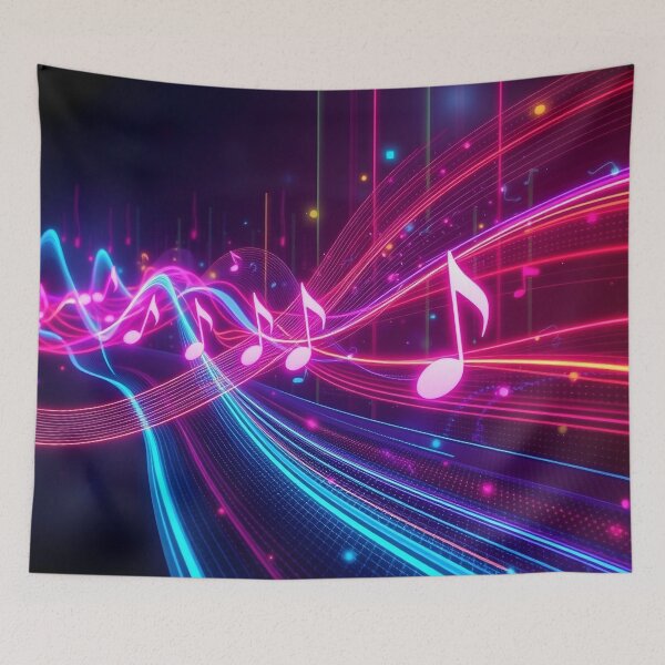 Item preview, Music pattern #149 designed and sold by Kaleidoscope Print.