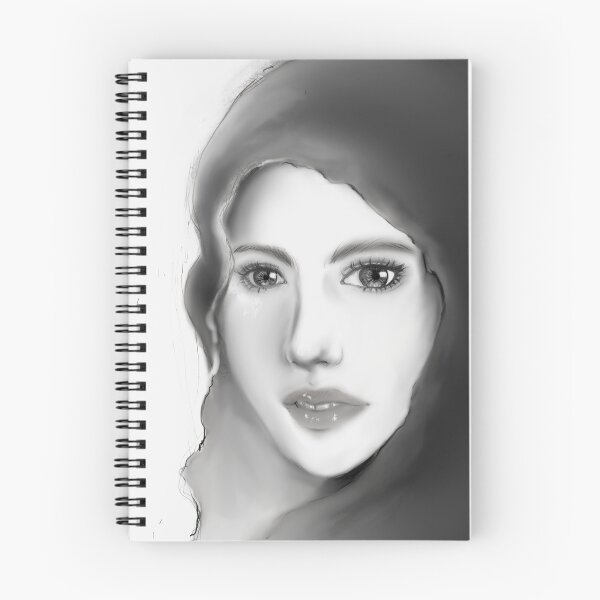 Item preview, Portrait of a Woman in Monochrome. designed and sold by NangKittipong.