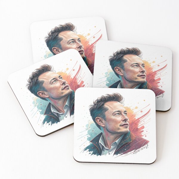 Item preview, Elon Musk Abstract Art, Elon Musk, Abstract designed and sold by graphic-genie.
