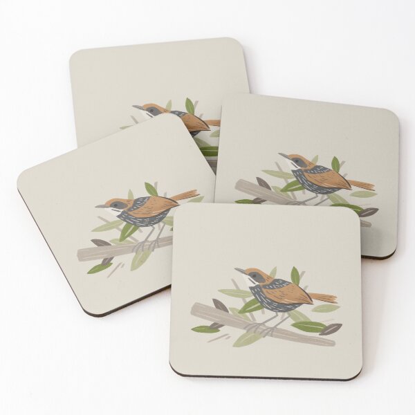 Item preview, Falcated Wren-babbler (Ptilocichla falcata) designed and sold by go outside . go wild.