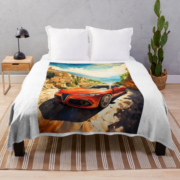 Item preview, Cruising Lake Como In Alfa Romeo Giulia Veloce designed and sold by RevUpDesign.