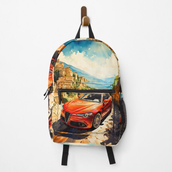 Item preview, Cruising Lake Como In Alfa Romeo Giulia Veloce designed and sold by RevUpDesign.