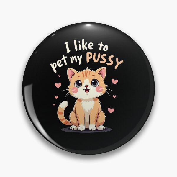 Item preview, Cute Cat Funny Inappropriate Offensive designed and sold by HeadTurningArt.