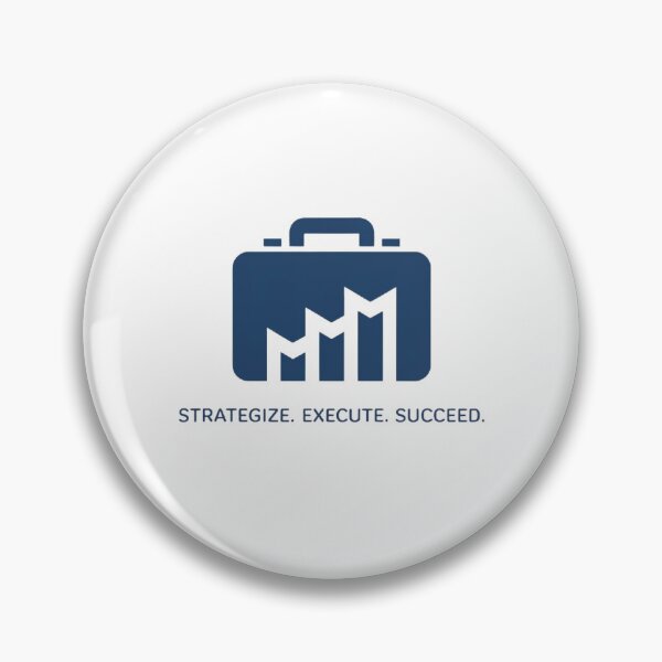 Item preview, Strategize. Execute. Succeed. Business Growth Logo" designed and sold by StyleCrazeTees.