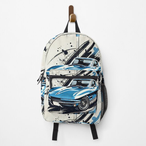 Item preview, 1963 Corvette Sting Ray Fanart (Blue) designed and sold by Peterson Designs.