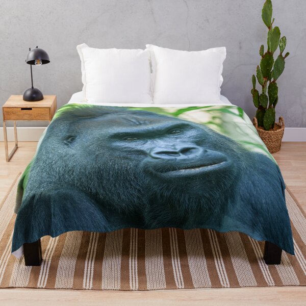 Item preview, Unwavering Strength Silverback Gorilla Kito designed and sold by rawshutterbug.