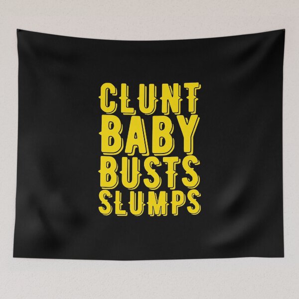 Item preview, Clunt Baby Busts Slumps, Yellow designed and sold by UNK-Fatigues.