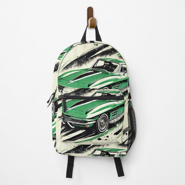 Item preview, 1963 Corvette Sting Ray Fanart (Green) designed and sold by Peterson Designs.