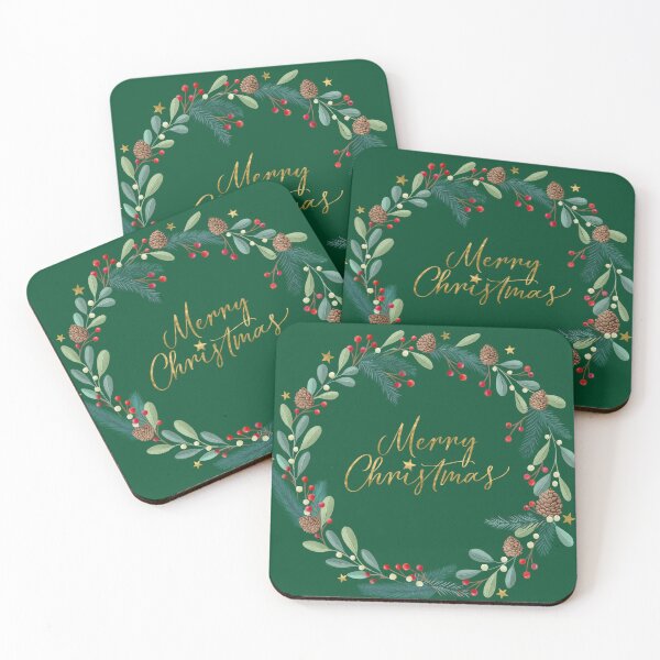 Item preview, Copy of Advent wreath, Christmas wreath, floral Merry Christmas designed and sold by Sandra Brezina.