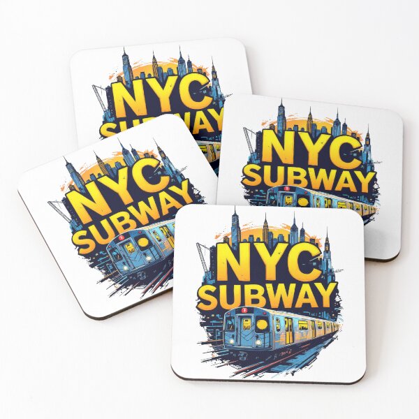 Item preview, New York Subway NYC Subway Train designed and sold by MayaDelaye.