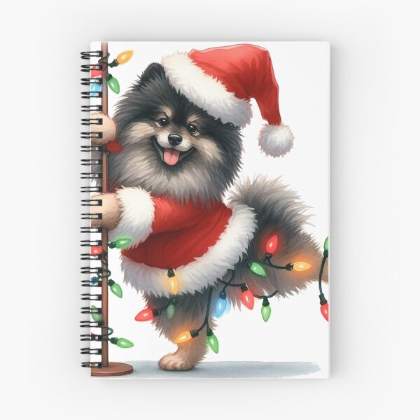 Item preview, Christmas Keeshond designed and sold by vectcd.