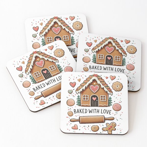 Item preview, Baked with Love designed and sold by FunandWhimsy.