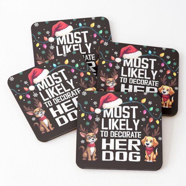Item preview, Most Likely To Decorate Her Dog Family Christmas Pajamas designed and sold by AxelBrook.