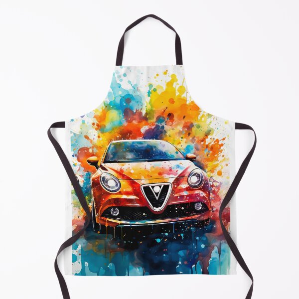 Item preview, Watercolor Alfa Romeo MiTo Burst Of Italian Passion designed and sold by RevUpDesign.