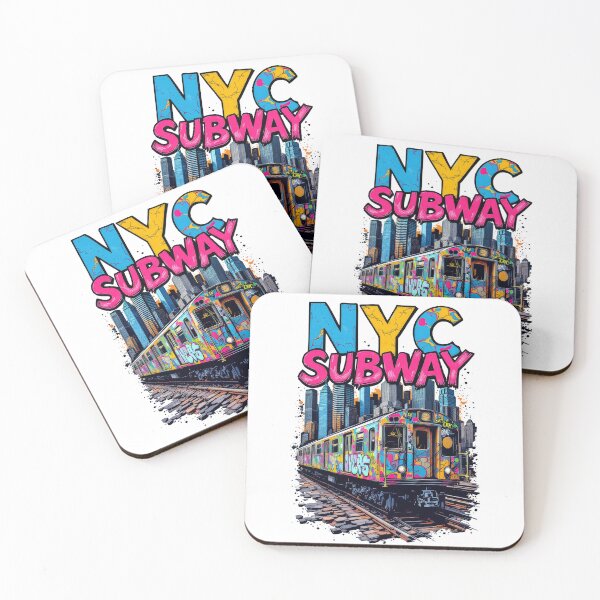 Item preview, New York Subway NYC Subway Train designed and sold by MayaDelaye.