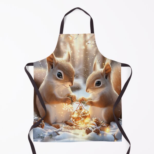 Item preview, Snowy Squirrel Decorations designed and sold by silp159.