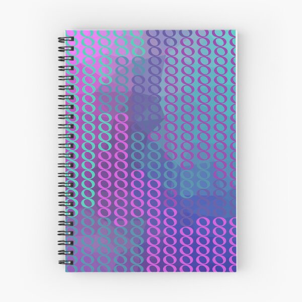 Item preview, Whole Notes In Chains Turquoise Purple Blue Fuchsia designed and sold by BrightrDayMusicArt.